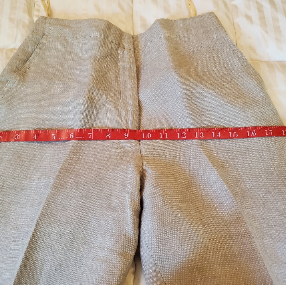 GUNEX LINEN TROUSERS - Picture 9 of 11